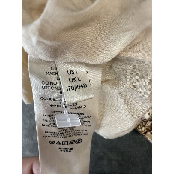 Free People Sweet Escape Boho Paisley Floral Printed Velvet Trench Duster Large - Picture 12 of 14